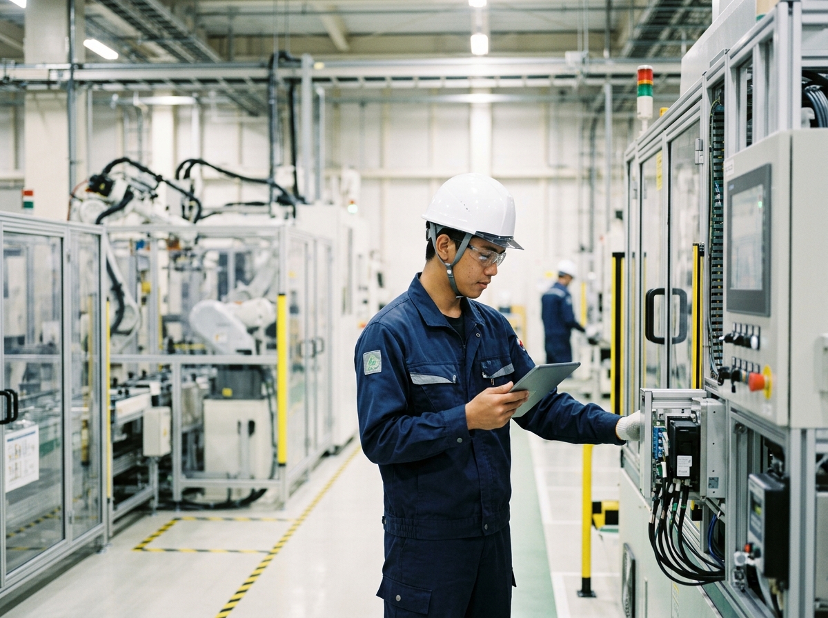 Job perawatan mesin di Jepang