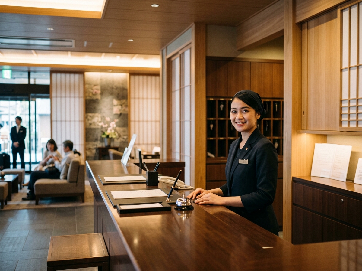 Job perhotelan di Jepang